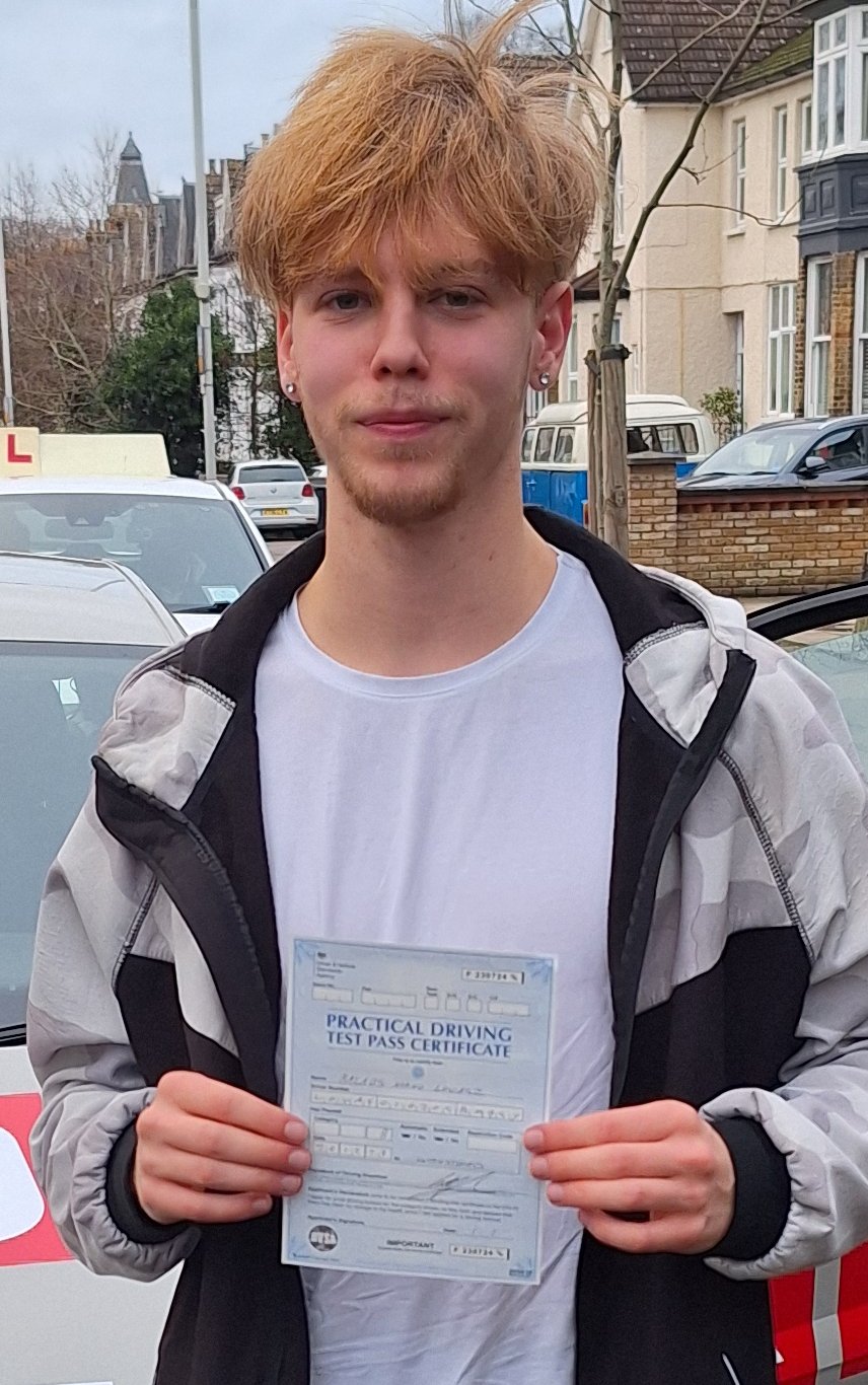 Lorenzo Passed His Driving Test